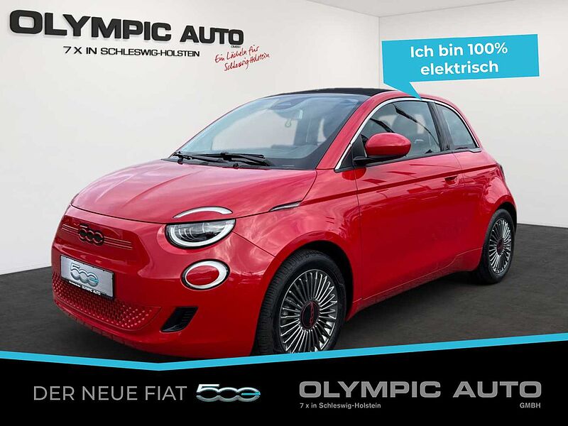 Fiat 500e Cabrio 42kWh Red Edition NAVI SHZG KLIMA-AT